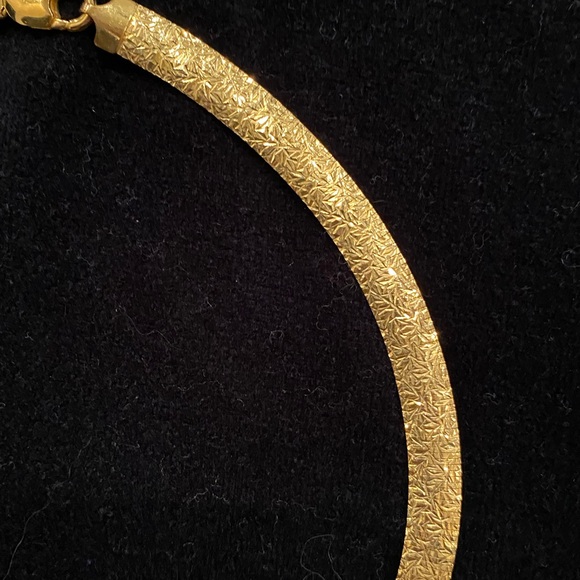 Omega Italy bronze necklace - 16.5 : 17 inches - Picture 5 of 9